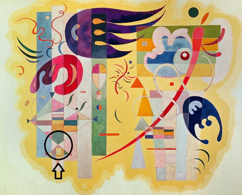 Wassily Kandinsky_Dominantes Violett, 1934